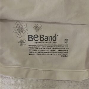 Cream Maternity Support Band